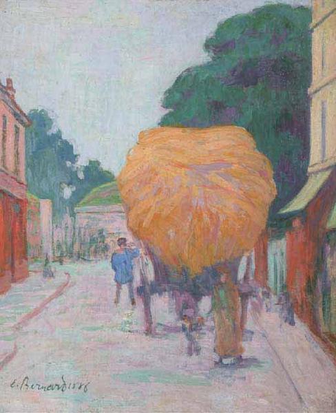 Emile Bernard Le char de foin China oil painting art